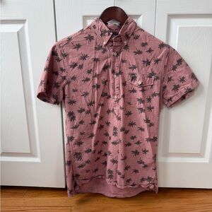 J Crew Short-Sleeve Popover - Small